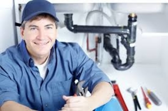 happy plumber 